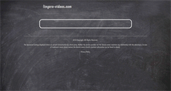 Desktop Screenshot of lingere-videos.com