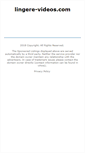 Mobile Screenshot of lingere-videos.com